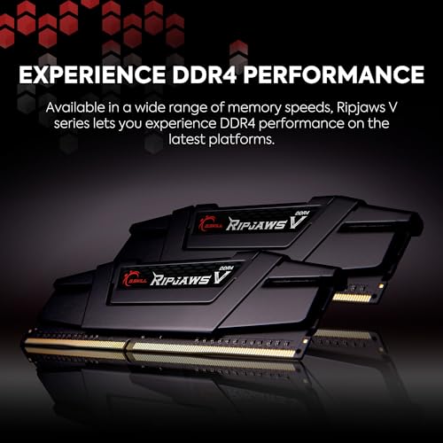 G.SKILL RipjawsV Series DDR4 RAM (XMP) 16GB (2x8GB) 3600MT /s CL16